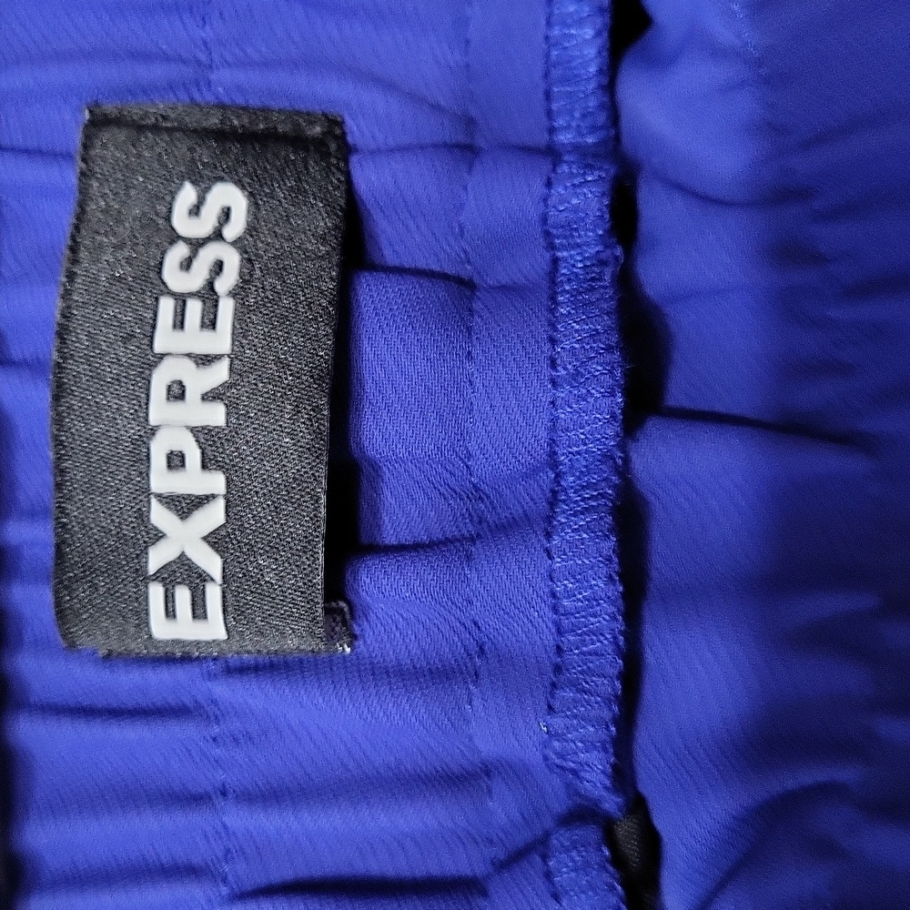 Express Royal Blue Women's Trousers - Picture 9 of 10